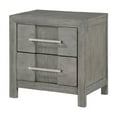 thumbnail image 5 of 4pc Queen Bedroom Gray - Wood, Led Accent & Storage Modern Gray, Functional, 5 of 5