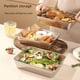 thumbnail image 4 of Caja de acero inoxidable para platos, plato cuadrado, plato multiusos, para cocina, refrigerador, cajón para verduras, olla caliente, guarnición, caja de picnic, 4 of 4