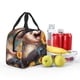 thumbnail image 5 of Easygdp Elegant Cute Panda Sunflower Bolsa Térmica Premium - Tela Oxford Impermeable, Gran Capacidad, Bolsillo Frontal, Unisex para Trabajo, Escuela, Actividades al Aire Libre y Picnics, 5 of 8