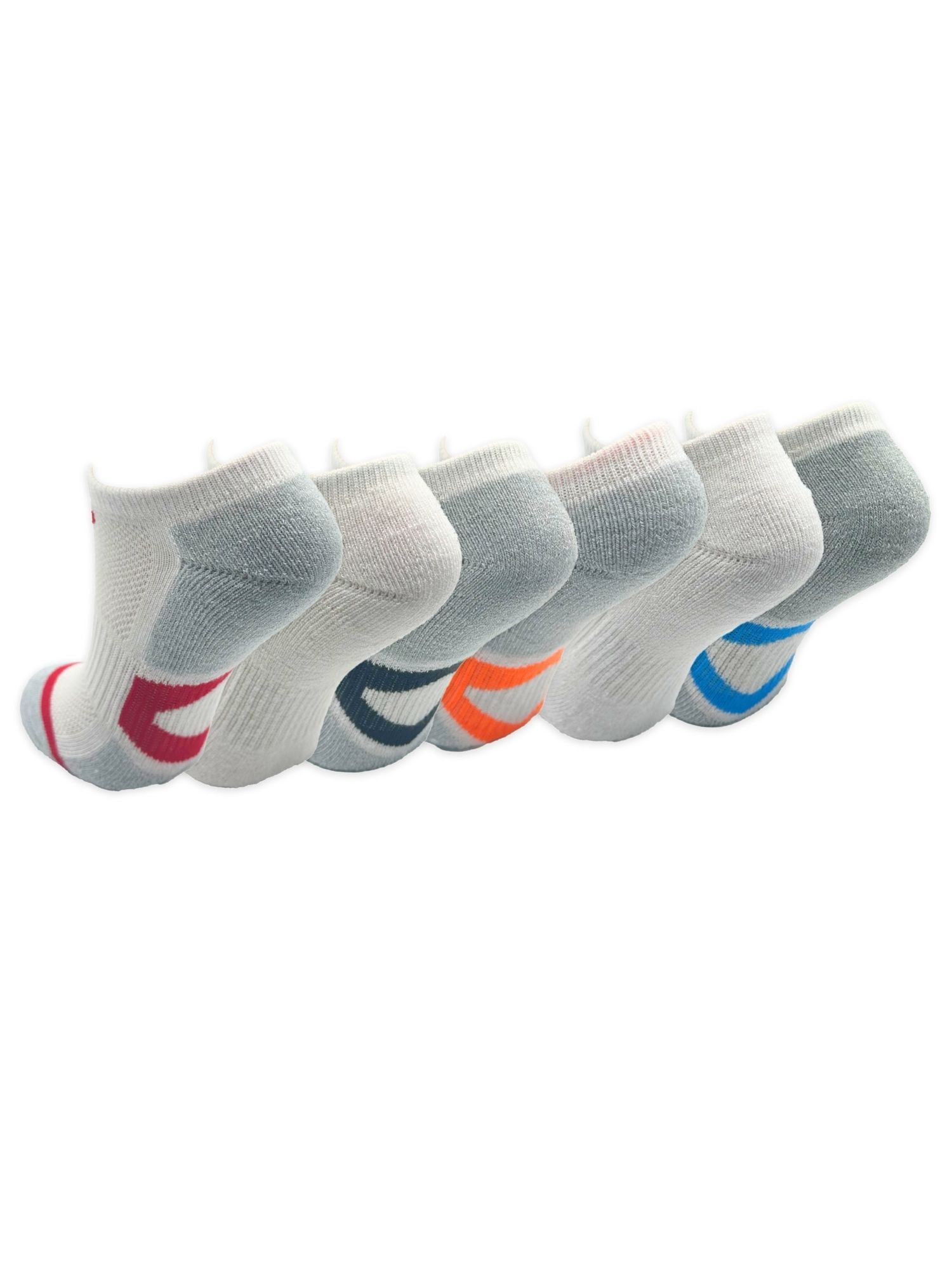 Wonder Nation Boys Sport No-Show Socks, 6-Pack