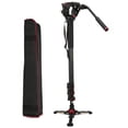 thumbnail image 2 of Comfortable To Grip Monopod Hydraulic Ballhead Unipod For Central Dynamic Equilibrium Panorama Shot, 2 of 8