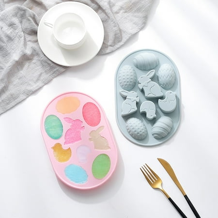 

SPRING PARK Fondant Silicone Cake Mold Gum Sugar Paste Baking Mould For Soap Chocolate Candy