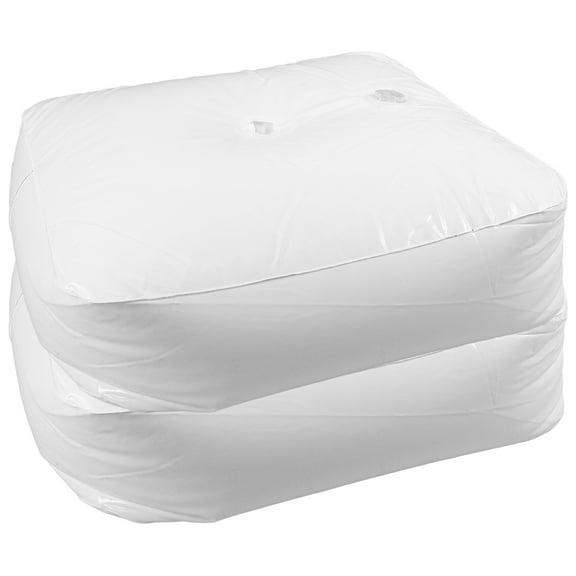 Worgeous  2 Pcs Backdrop Weights for Stand Balloon Transport Bags White