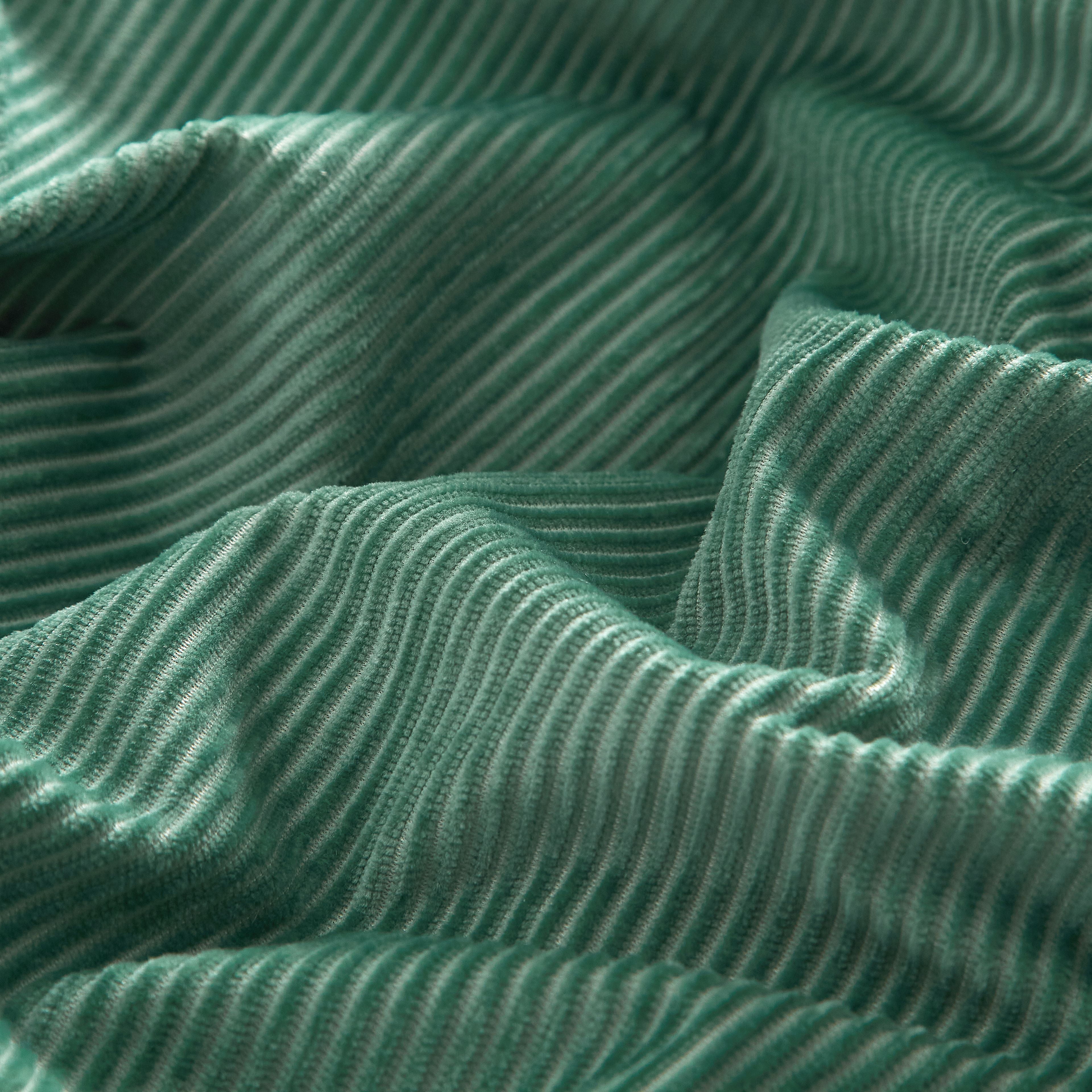 Mainstays Green Corduroy Comforter, Twin XL
