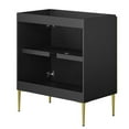 thumbnail image 3 of Alchemist 30" Bathroom Vanity Cabinet (Sink Basin Not Included) in Black Gold, 3 of 9