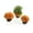 Orange, variant on biOrb Green Coral Ball Set - Plastic Aquarium Plant Decoration