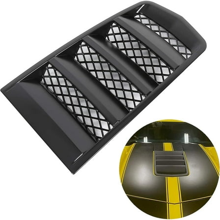 KOJEM Hood Scoop Vents Grille for 2014-2015 Chevrolet Camaro Part# Number 22828242