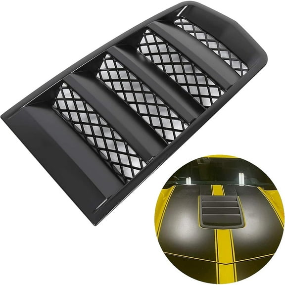 KOJEM Hood Scoop Vents Grille for 2014-2015 Chevrolet Camaro Part# Number 22828242