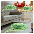 thumbnail image 3 of Minkissy 1Set Plush Snake Toy Green Cloth Curled Snake Shape For Children And Party Organizers  Jungle Themed Parties, 3 of 8