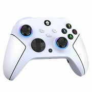 Xbox One Controller Wireless, with Xbox One Series S/X, Xbox Elite Series, PC, TURBO Function/Share Button/Built-In Volume Controls/Matte Texture with 2.4GHz Adapter-A01