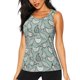 thumbnail image 1 of Balery Hand Drawn Chickens Camiseta sin mangas estampada ligera para mujer, tops de entrenamiento sin mangas, camisetas de yoga transpirables de secado rápido.-XX-Large, 1 of 7