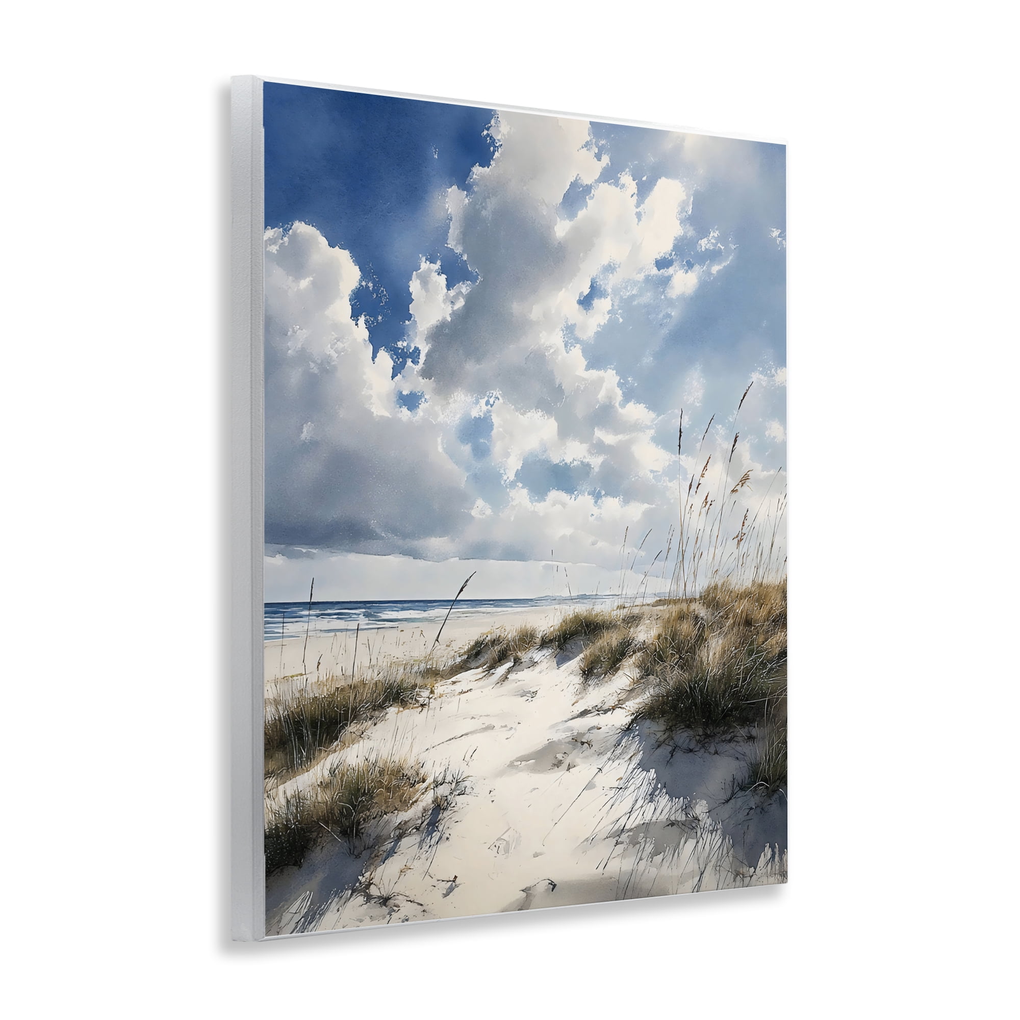 Stupell Industries Midday Sunny Beach Dunes Wall Plaque Art, design by Franklyn Gregory