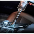 thumbnail image 4 of Aspirador de mano inalámbrico recargable, potente aspirador de coche silencioso de 3000 mAh, carga USB portátil con filtro de secador lavable, luz LED,11 Feliz Sencillez, 4 of 5