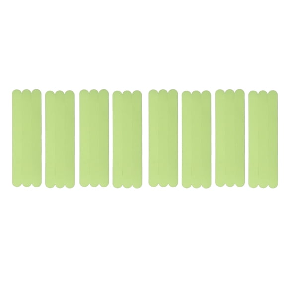 Luminescent Stair Tread, Self Adhesive Luminescent Stair Marker Strong Grip  For Indoor For Family 24 Strip Glow Green