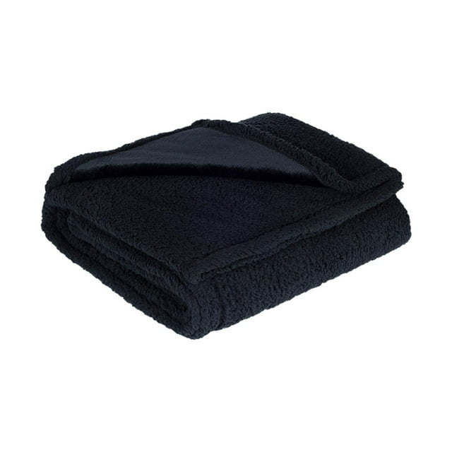 Water Blanket Dog Blanket Double Sided Sofa Couch Protection Skin Friendly Multifunctional Machine Washable Liquid , Black S