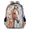 Blue, variant on Vintage Baseballs Travel Backpack for Adults, Multi-Functional Casual Daypack with Adjustable Shoulder Straps, Retro Baseball Laptop Bag for Work Outdoor