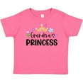thumbnail image 3 of Inktastic Grandma's Princess Crown and Flowers Girls Baby T-Shirt, 3 of 5