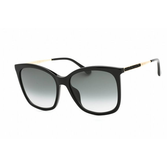 Jimmy Choo NEREA/G/S 0807 9O Women's Black Cat Eye Sunglasses