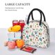 thumbnail image 5 of Fotbe Travel1 Bolsa de Almuerzo con Estampado, Lonchera Aislada, Contenedor de Comida Reutilizable Tipo Cooler a Prueba de Fugas, 5 of 6