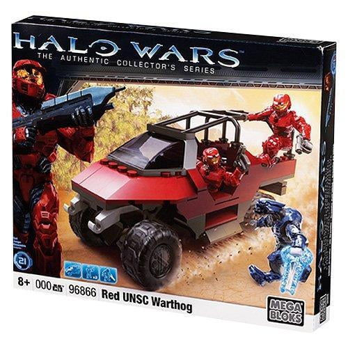 Halo Red UNSC Warthog Set Mega Bloks 96866 - Walmart.com
