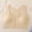 🔥 Beige, variant on YYV No Underwire Bras for Women Front Closure Cotton Bras for Women Wirefree Beautiful Back Sports Bra Solid Color Elastic Shoulder Straps Wireless Support Breathable Front Closure U Back Design