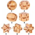 thumbnail image 1 of HLONK EARKAK91550247F-888 Brain Teaser and Educational Games Wood 3D Puzzles, 1 of 4