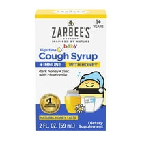 Zarbee's Baby Nighttime Cough Syrup   Immune, Honey Taste, 2 fl. oz