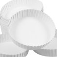 thumbnail image 2 of 50 tapas desechables de papel para vasos de café, tapas para bebidas calientes, para hoteles, cafeterías, fiestas, bodas, cocinas y hogares, 2 of 8