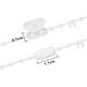 thumbnail image 2 of Cadena para persianas verticales de 20 m - Accesorios para persianas verticales y 5 conectores para cordones de persianas - Cadena inferior para persianas verticales para listones de 89 mm, 2 of 5