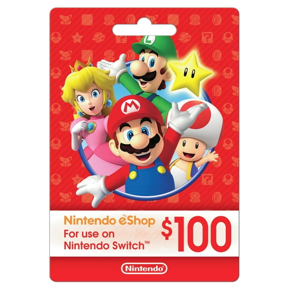 Nintendo eShop $100 Gift Card [Physical]