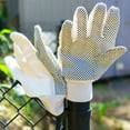 thumbnail image 2 of Glove Crafter Canvas with PVC Dots Mens Work Gloves (Pack of 6), 2 of 4