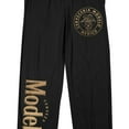 thumbnail image 2 of Modelo Cerveceria Stamp Men's Black Sleep Pajama Pants-XXL, 2 of 6