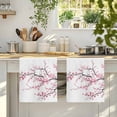 thumbnail image 4 of Pink Cherry Blossom Kitchen Towels Set of 3, Spring Branches Floral Watercolor Absorbent Dish Towels for Kitchen, Microfiber Hand Towel, Quick Drying Tea Towel for Cleaning Decorative Dishcloths, 4 of 7