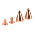 thumbnail image 4 of Punk Cone Spikes,100 Sets Punk Cone Punk Cone Studs Metal Rivet Spikes Elevate Your Experience, 4 of 12