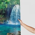 thumbnail image 3 of Orinice Waterfall Forest Blue Pool Bathroom Decor Set Polyester Fabric Fashion Shower Curtain Set with Hooks 69x72, 3 of 7