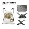 thumbnail image 4 of Daiia Horse Rider In Field Pattern Drawstring Backpack, Gym Bag, Lightweight Backpack, Water-Resistant Bag Travel Sports Backpack, Fitness Bag, Yoga Bag-Small, 4 of 6