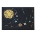 thumbnail image 1 of Galaxy Mandala Cutting Board, Colorful Solar System with Sun and Planets Graphic, Decorative Tempered Glass Cutting and Serving Board, Large Size, Multicolor, by Ambesonne, 1 of 1