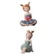 thumbnail image 1 of 2 piezas de estatuil de nórdica es escultura de resina decoración para hogar Colco linda escultura, 1 of 9