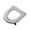 Gray, variant on Tyidzon Toilet Seat Cushion for Bathroom, Soft Warmer Toilet Seat Cover with Zipper, Washable Home Reusable