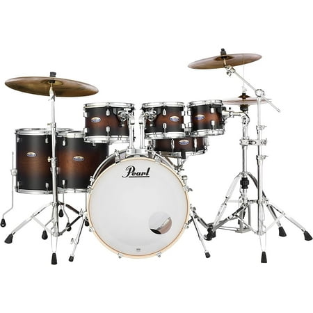 Pearl DMP927SP/C260 Decade Maple 7-piece Shell Pack - Satin Brown Burst