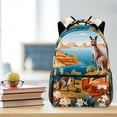 thumbnail image 5 of Lightweight Backpack Kangaroo School Bag Travel Laptop Daypack for Men Women Casual Rucksack, 5 of 6