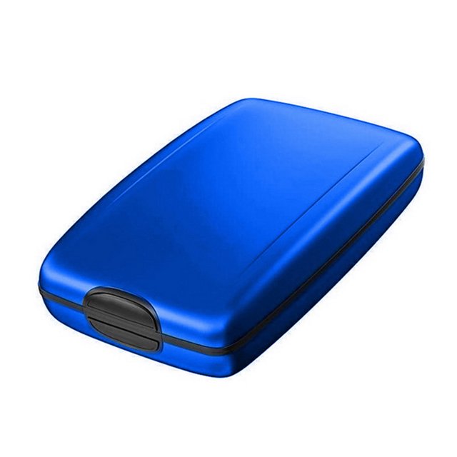 Bearachild titular de la tarjeta de crédito bolsa de dinero de bloqueo de aluminio gancho interior impermeable de gran capacidad monedero de la tarjeta de Type3 NO3 Bearachild HA006873-02