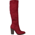 thumbnail image 2 of Journee Collection Womens Kyllie Extra Wide Calf Block Heel Knee-High Boots, 2 of 3