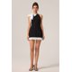 thumbnail image 3 of Vestido Bellabarnetten Gani sin mangas Bowknot Pearl Mini, 3 of 7