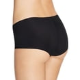 thumbnail image 2 of Hanky Panky BreatheSoft Boyshort (6J1281B),XS,Black, 2 of 4
