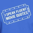 thumbnail image 3 of CafePress - I Speak Fluent Movie Quotes T Shirt - Men's Classic Graphic Cotton T-Shirt, 3 of 4