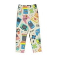 thumbnail image 4 of Daiia Playing Video Games Women's Sleep Pant with Pockets and Drawstring,Pajama Pants-XX-Large, 4 of 9
