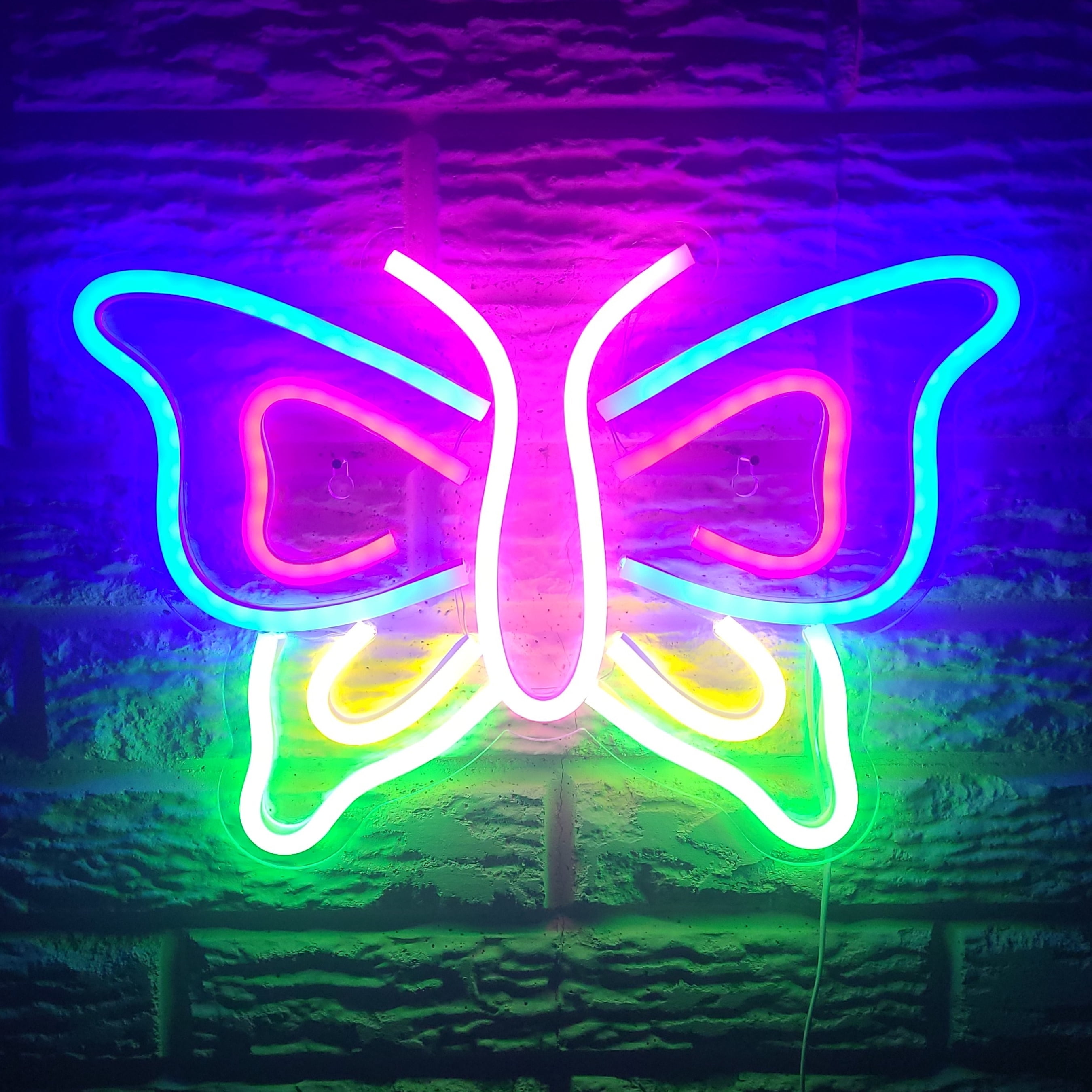 Butterfly neon lights outlet
