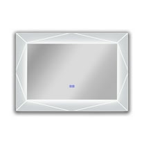 CHLOE Lighting Back Lit Rectangular TouchScreen LED Mirror 3 Color Temperatures 3000K-6000K