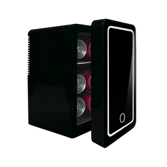iTOMA Mini Fridge, 6Liter/8 Cans Portable Cooler Personal Refrigerator for Skin Care, Cosmetics, Beverage, Food,100% Freon-Free Eco Friendly for Bedroom, Office, Dorm